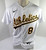2022 Oakland Athletics Sheldon Neuse #8 Game Issued White Jersey 44 DP46083