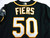 2021 Oakland Athletics Mike Fiers #50 Game Issued Dark Green Jersey 44 DP46107