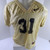 North Carolina Tar Heels UNC #31 Game Used Gold Practice Football Jersey 704