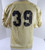 North Carolina Tar Heels UNC #39 Game Used Gold Practice Football Jersey 708