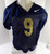 North Carolina Tar Heels UNC #9 Game Used Navy Practice Football Jersey 720