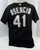 2003-06 Florida Marlins Ramon Asencio #41 Game Used Black Jersey BP ST XL 146