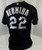 2003-06 Florida Marlins Jeremy Hermida #22 Game Used Black Jersey BP ST XL 099