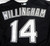 2003-06 Florida Marlins Josh Willingham #14 Game Used Black Jersey BP ST XL 087