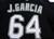 2003-06 Florida Marlins Jose Garcia #64 Game Used Black Jersey BP ST L 144