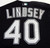 2003-06 Florida Marlins John Lindsey #40 Game Used Black Jersey BP ST XL 101