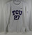 Texas Christian Uni TCU Horn Frogs #27 White Volleyball Game Used Jersey 38
