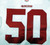 2013 San Francisco 49ers #50 Game Issued White Jersey