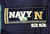 2014 Navy Academy Midshipmen #84 Game Used Navy Jersey Name Plate Removed 40 506