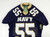2015 Navy Academy Midshipmen #55 Game Used Navy Jersey Name Plate Removed 42 416
