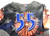 2022 Clearwater Threshers #55 Game Issued Black Jersey July 4 Night 48 DP41994