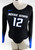 2022 Boise State Broncos #12 Game Used Black Jersey Volleyball S 890