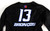 2022 Boise State Broncos #13 Game Used Black Jersey Volleyball M 892