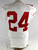 2014 San Francisco 49ers #24 Game Issued White Jersey 42 048