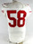 2014 San Francisco 49ers Chase Thomas #58 Game Issued White Jersey 42 052