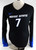 2022 Boise State Broncos #7 Game Used Black Jersey Volleyball M 895