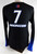 2022 Boise State Broncos #7 Game Used Black Jersey Volleyball M 895