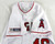 Los Angeles Angels Jimmy Herget #46 Game Used White Jersey 44 488