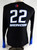 2022 Boise State Broncos #22 Game Used Black Jersey Volleyball M 896