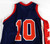 1998-99 Team USA Basketball #10 Game Issued Navy Jersey 059