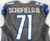 2023 Detroit Lions Michael Schofield III #71 Game Issued Grey Jersey Color Rush