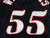 1998-99 Philadelphia 76ers Williams #55 Game Issued Black Jersey 50 243