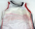 1996-97 Team USA Basketball Blank Game Issued White Jersey 48 065