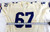 College All Star Game #67 Game Used White Jersey NCAA 46 500