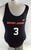 2017 Boise State Broncos #3 Game Used Black Jersey Beach Volleyball L 102