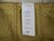 2011 San Francisco 49ers Game Issued Gold Pants 40 962