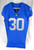 2018 Detroit Lions Dee Virgin #30 Game Issued Blue Jersey Thanksgiving 40 391