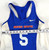 2017 Boise State Broncos #5 Game Used Blue Jersey Beach Volleyball S 117