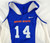 2017 Boise State Broncos #14 Game Used Blue Jersey Beach Volleyball L 122