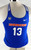 2018 Boise State Broncos #13 Game Used Blue Jersey 60 Patch Beach Volleyball M 5