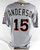 2018 Miami Marlins Brian Anderson #15 Game Issued Pos Used Grey Jersey 25th P