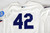 2025 Miami Marlins #42 Game Issued White Jersey Jackie Robinson Day 42 143