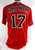 2022 Minnesota Twins Chris Archer #17 Game Used Red Jersey 44 480