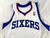 2011-12 Philadelphia 76ers Blank Game Issued White Jersey XL 724