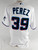 2023 Miami Marlins Eury Perez #39 Game Issued White Jersey 46 153