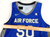 2021-22 Air Force Falcons #50 Game Used Blue Jersey Basketball XL 50