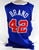 2003-04 Los Angeles Clippers Elton Brand #42 Game Used Blue Jersey 52 142