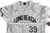2018 Long Beach State Dirtbags #39 Game Used Grey Jersey Baseball XL 894