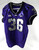 2020 Texas Christian TCU Frogs #36 Game Used Purple Jersey Football NP Rem 42 6