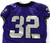 2019-24 Texas Christian TCU Frogs #32 Game Used Purple Jersey Football NP R 42 0