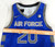 2022-23 Air Force Falcons #20 Game Used Blue Jersey Basketball L 40