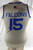 2021-22 Air Force Falcons #15 Game Used Grey Jersey Basketball S 45
