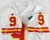 1994 Kansas City Chiefs David Treadwell #9 Game Issued White Jersey 75th Patch 8