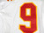 1994 Kansas City Chiefs David Treadwell #9 Game Issued White Jersey 75th Patch 8