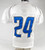 2018 Detroit Lions Nevin Lawson #24 Game Issued P Used White Practice Jersey 5