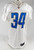 2019 Detroit Lions #34 Game Issued Pos Used White Practice Jersey 46 388